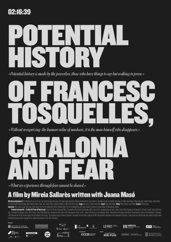 Potential History of Francesc Tosquelles, Catalonia and Fear