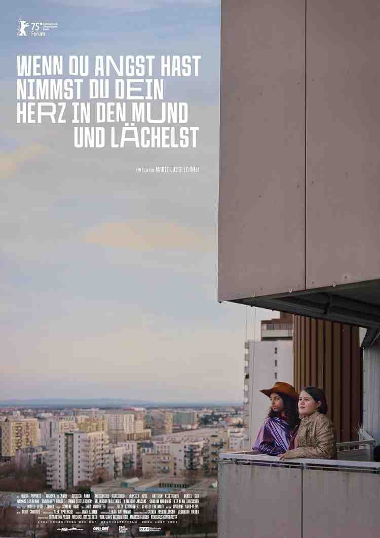 Wenn du Angst hast, nimmst du dein Herz in den Mund und lächelst